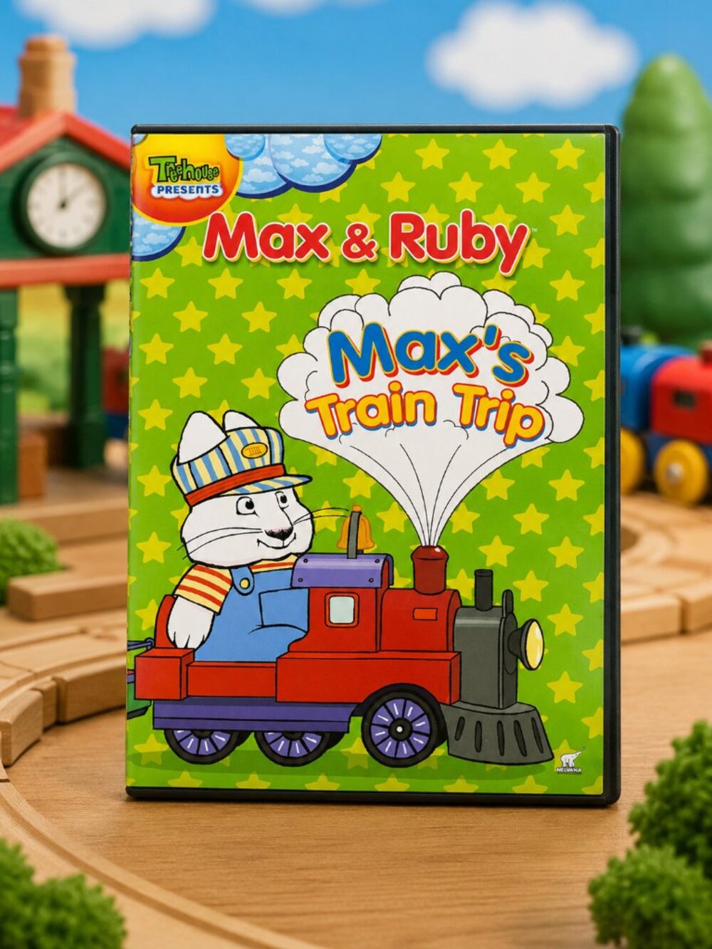 Max & Ruby Max's Train Trip (DVD, Region 1) Very Good condition! EXTREMELY RARE!